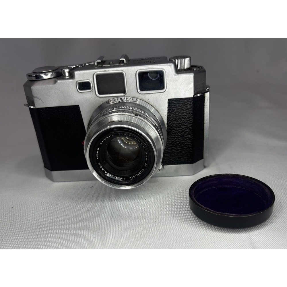 Aires 35 III Rangefinder Camera No. 606157 -Parts/Repair Untested